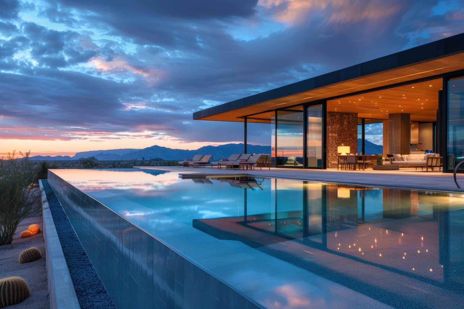 luxurious villa with modern architectural design scaled